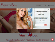 Tablet Screenshot of merittabra.fi